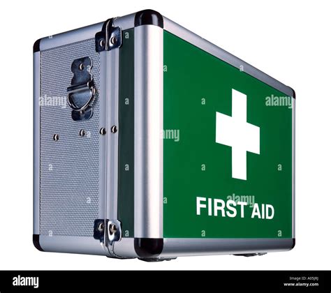 green metal first aid box|first aid box refill supplies.